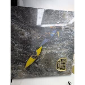 Vintage Hoyle 550 Piece Jigsaw Puzzle White-water Kayaking Sports 1984 Made USA